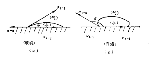 接觸角測量儀測試親水接觸角,疏水接觸角,親水和疏水接觸角的應(yīng)用 