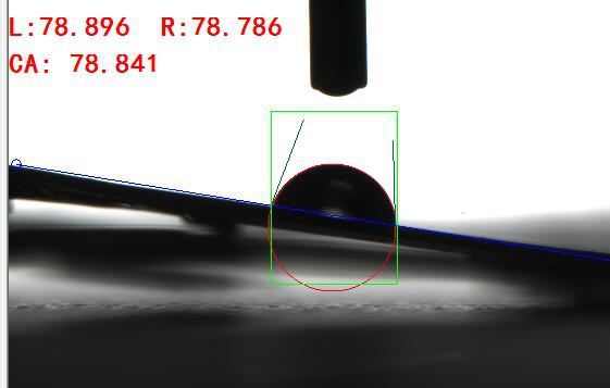斜面接觸角測(cè)量