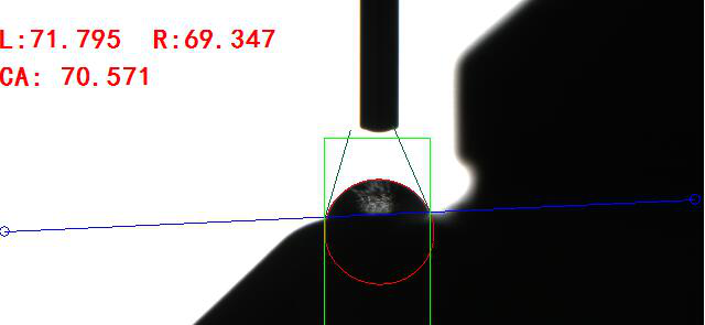 斜面接觸角測(cè)量