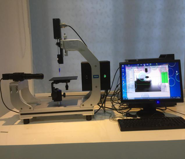 樹(shù)脂融合劑與纖維樣品，接觸角測(cè)量?jī)x實(shí)驗(yàn)報(bào)告 