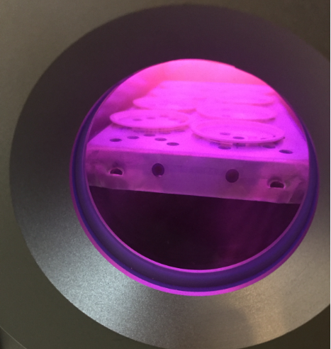 等離子處理中 等離子處理中